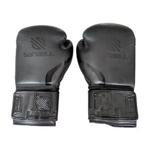 Sanabul Sports Essential Gel Boxing Gloves Black 12 oz